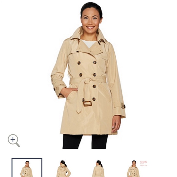Coats | Joan Rivers Qvc Trench Coat 